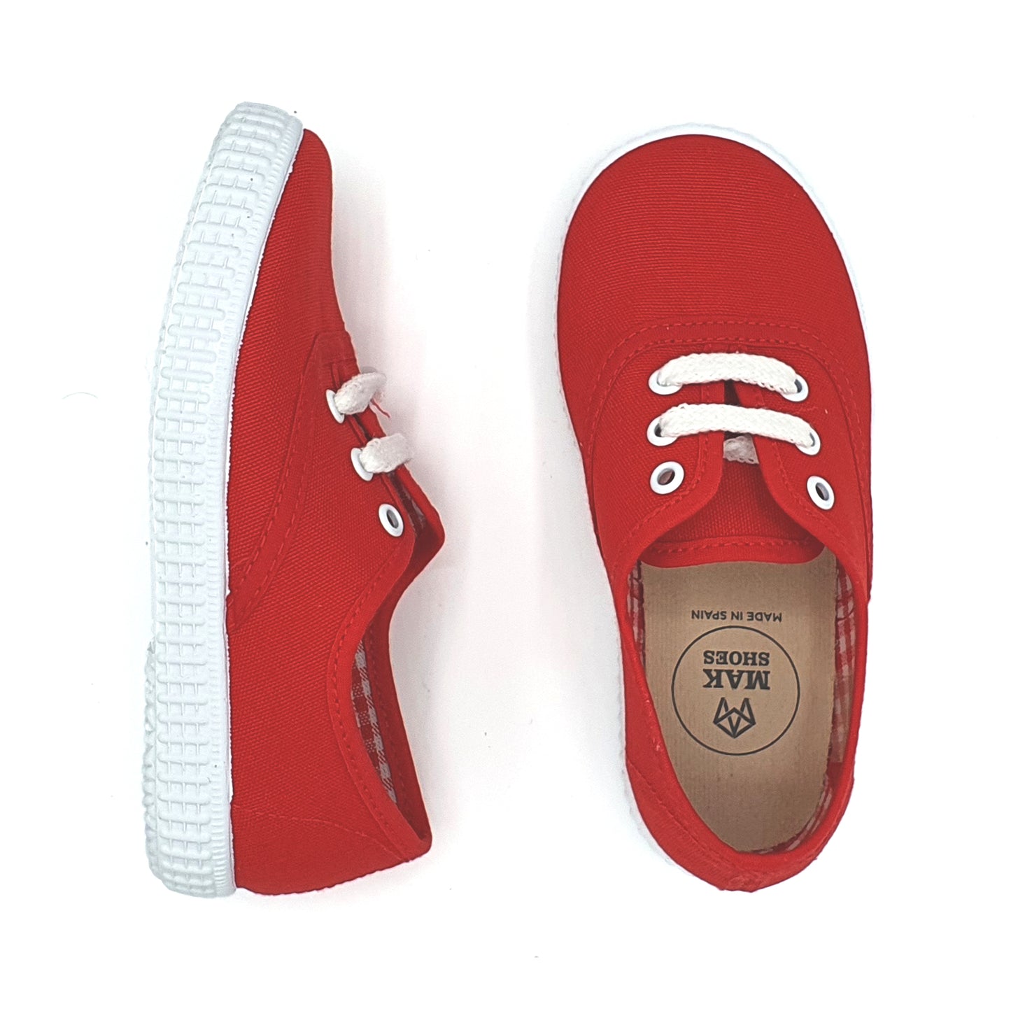 ZAPATILLA TIPO BAMBA UNISEX CON CORDONES EN LONA EU 20-37