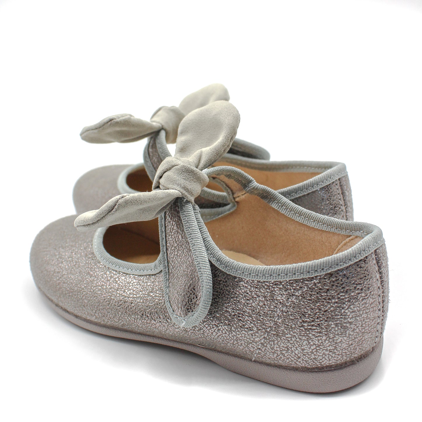 Zapato de Niña Merceditas Perla con detalle Lazo Anudado EU 19-30