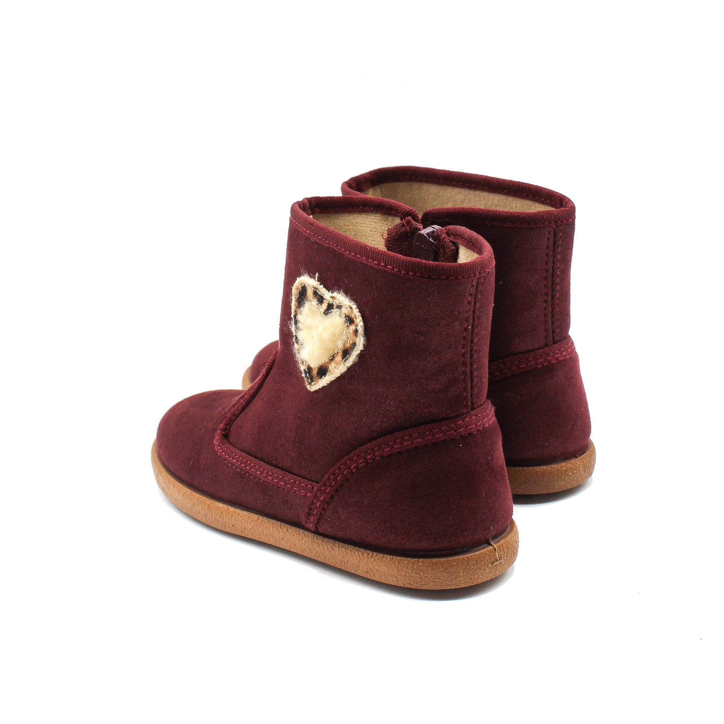 Botas de Niña con cremallera lateral adorno Corazon EU 24-34