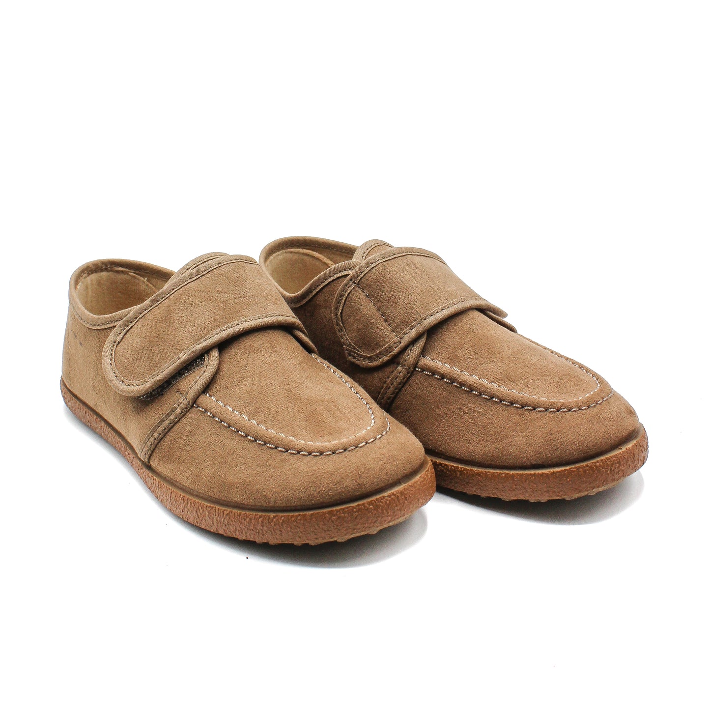 Zapatos Niños tipo Mocasín en cuero ante cierre Velcro Tallas EU 30-38