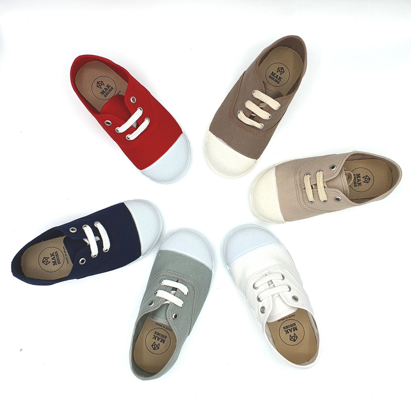 ZAPATILLA TIPO BAMBA NIÑO/NIÑA CON CORDONES PUNTERA DE GOMA EU 20-37