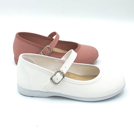 ZAPATO MERCEDITAS O MARY JANE NIÑA CIERRE MEDITANTE HEBILLA EU 20-35