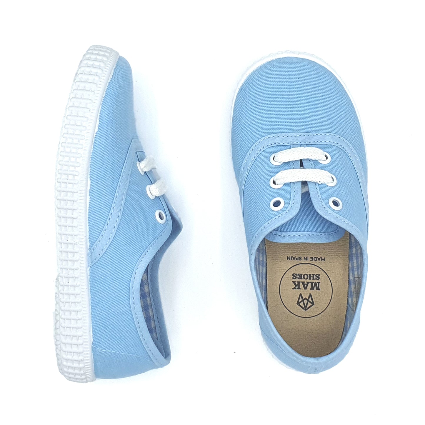 ZAPATILLA TIPO BAMBA UNISEX CON CORDONES EN LONA EU 20-37