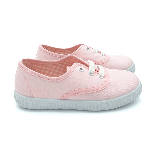 ZAPATILLA TIPO BAMBA UNISEX CON CORDONES EN LONA EU 20-37