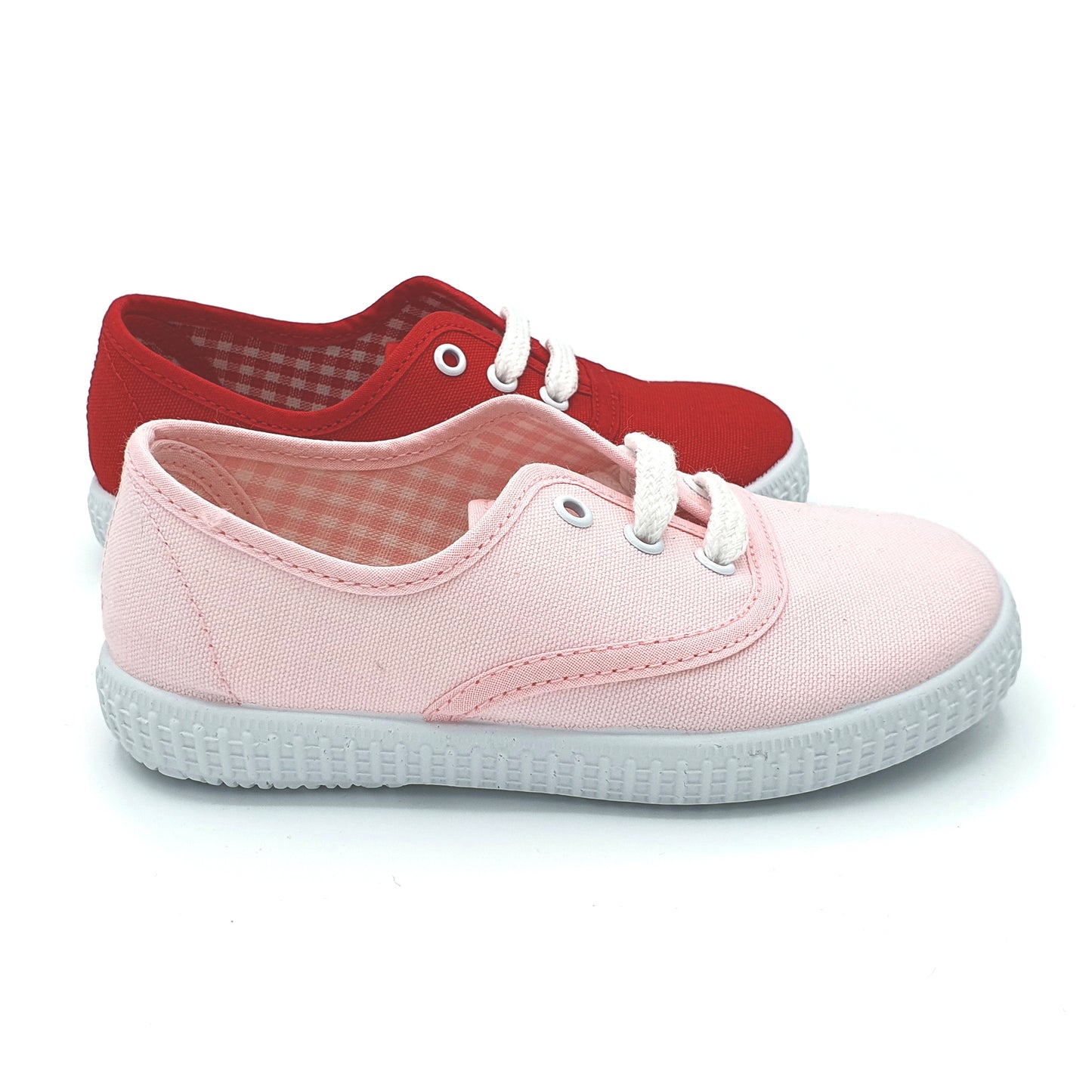 ZAPATILLA TIPO BAMBA UNISEX CON CORDONES EN LONA EU 20-37