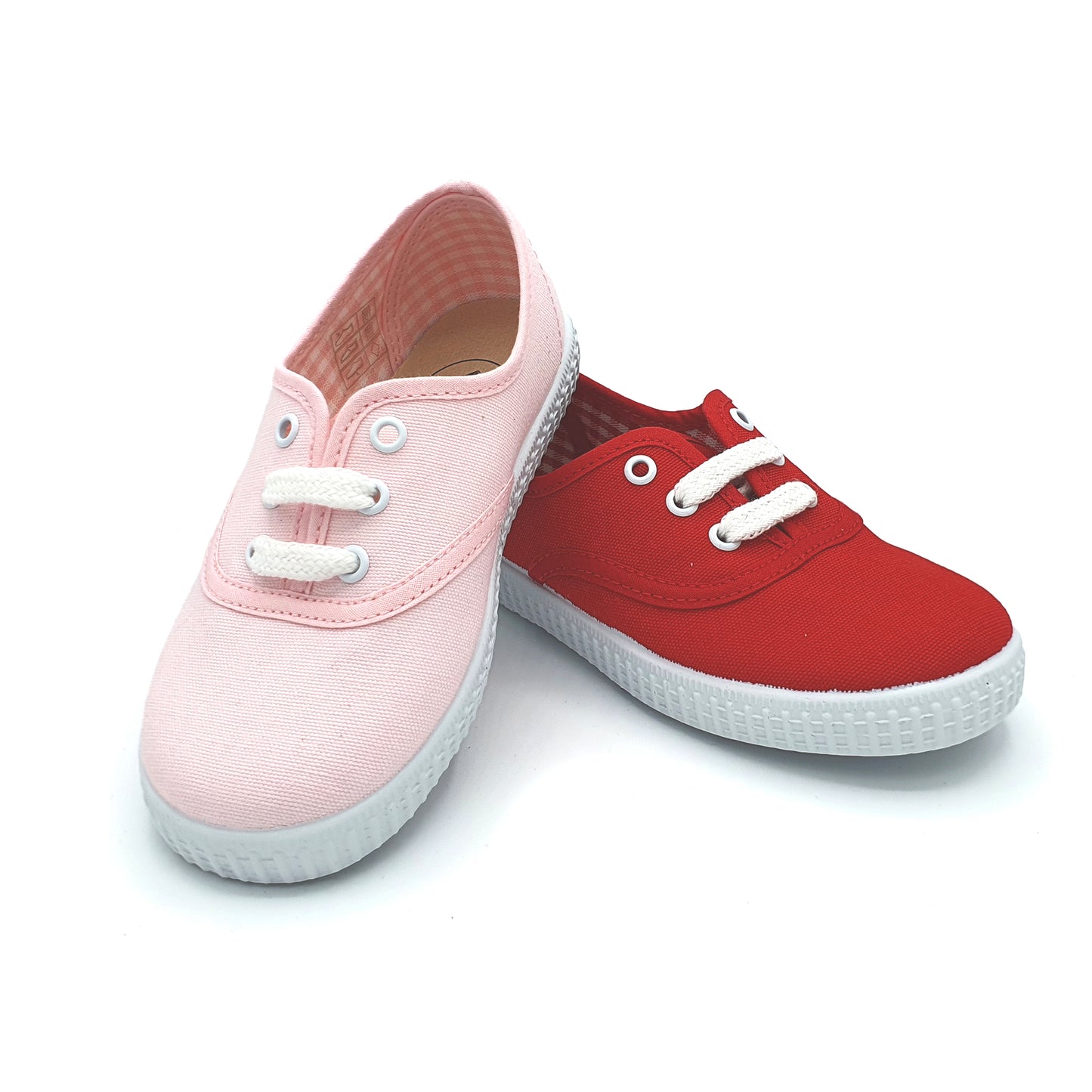 ZAPATILLA TIPO BAMBA UNISEX CON CORDONES EN LONA EU 20-37