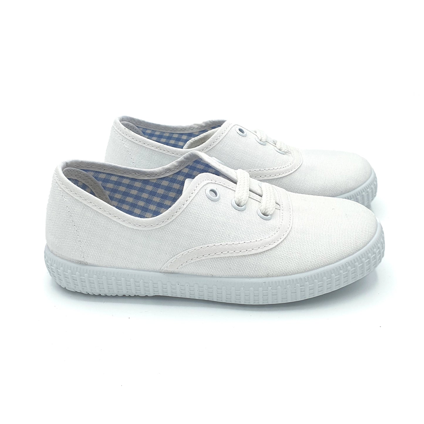 ZAPATILLA TIPO BAMBA UNISEX CON CORDONES EN LONA EU 20-37