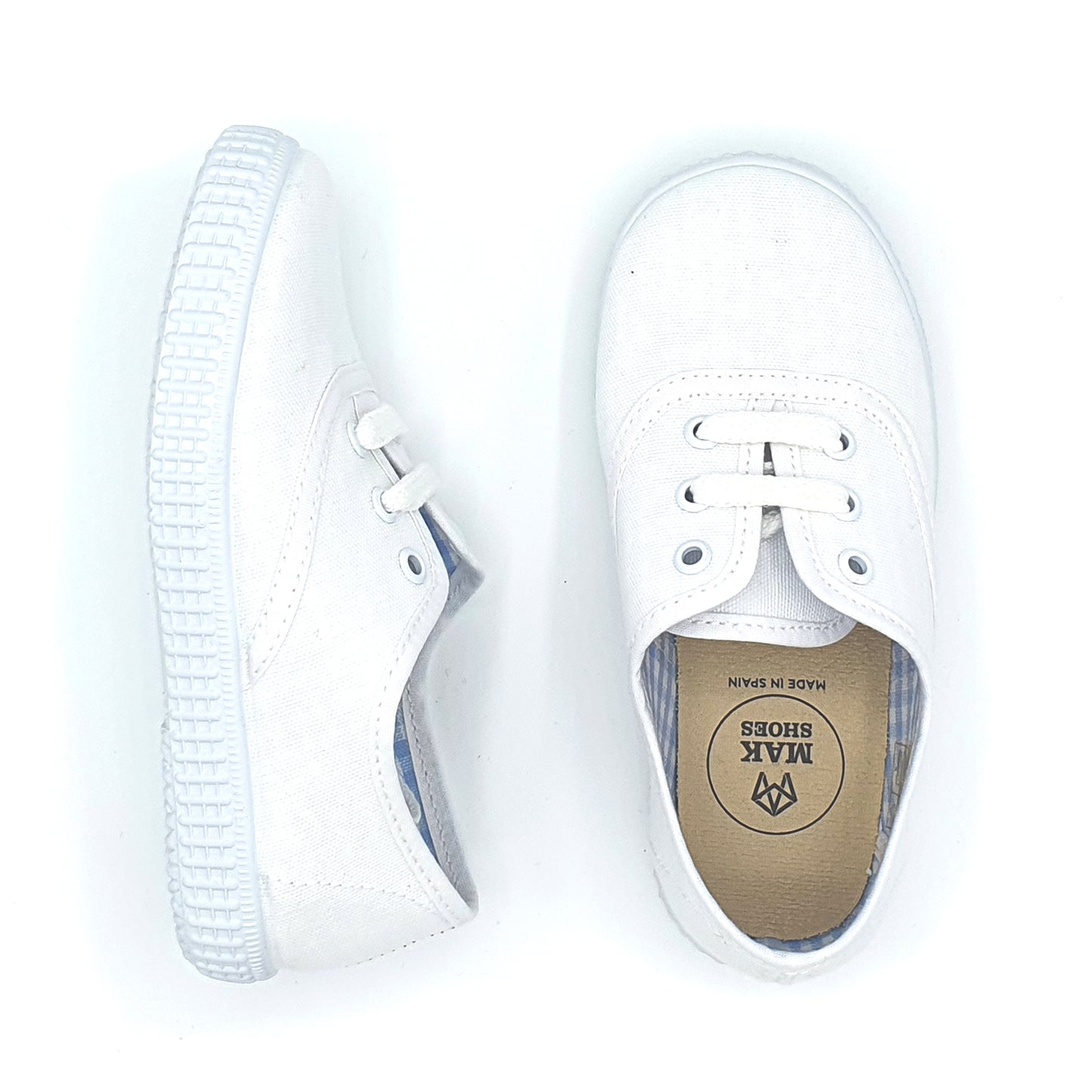 ZAPATILLA TIPO BAMBA UNISEX CON CORDONES EN LONA EU 20-37
