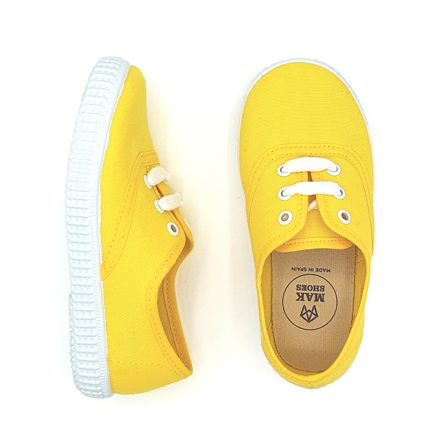 ZAPATILLA TIPO BAMBA UNISEX CON CORDONES EN LONA EU 20-37