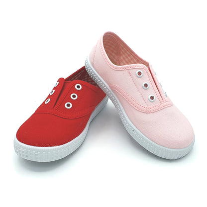 ZAPATILLA TIPO BAMBA UNISEX SIN CORDONES EN LONA EU 20-41