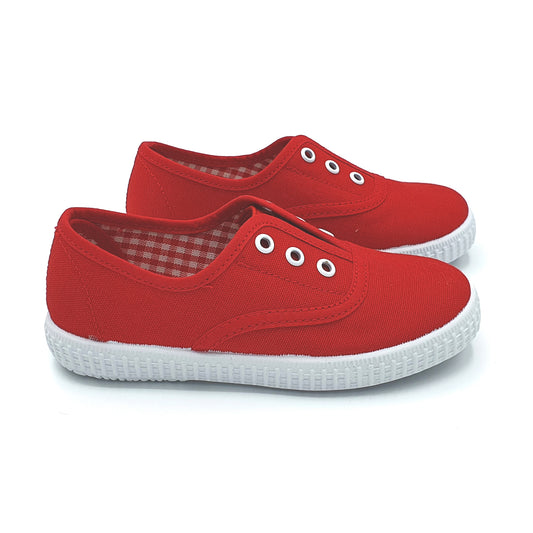 ZAPATILLA TIPO BAMBA UNISEX SIN CORDONES EN LONA EU 20-41
