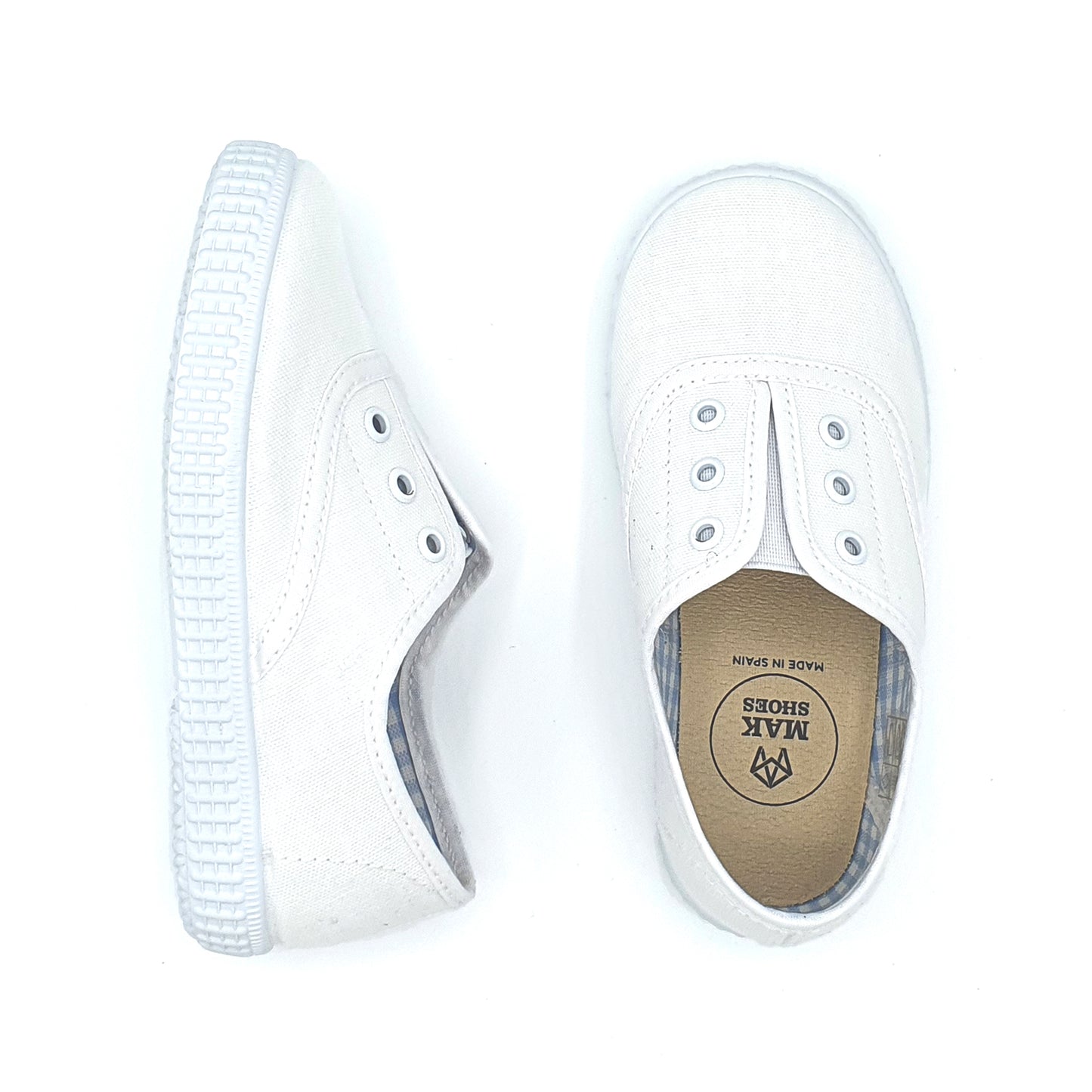 ZAPATILLA TIPO BAMBA UNISEX SIN CORDONES EN LONA EU 20-41