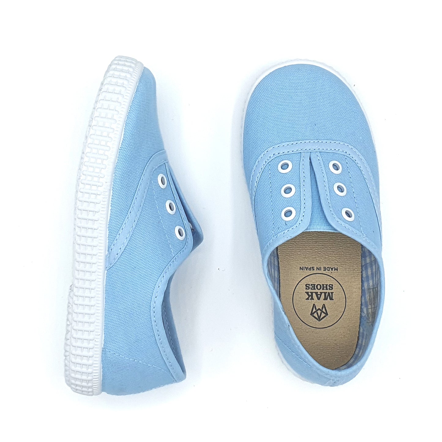 ZAPATILLA TIPO BAMBA UNISEX SIN CORDONES EN LONA EU 20-41