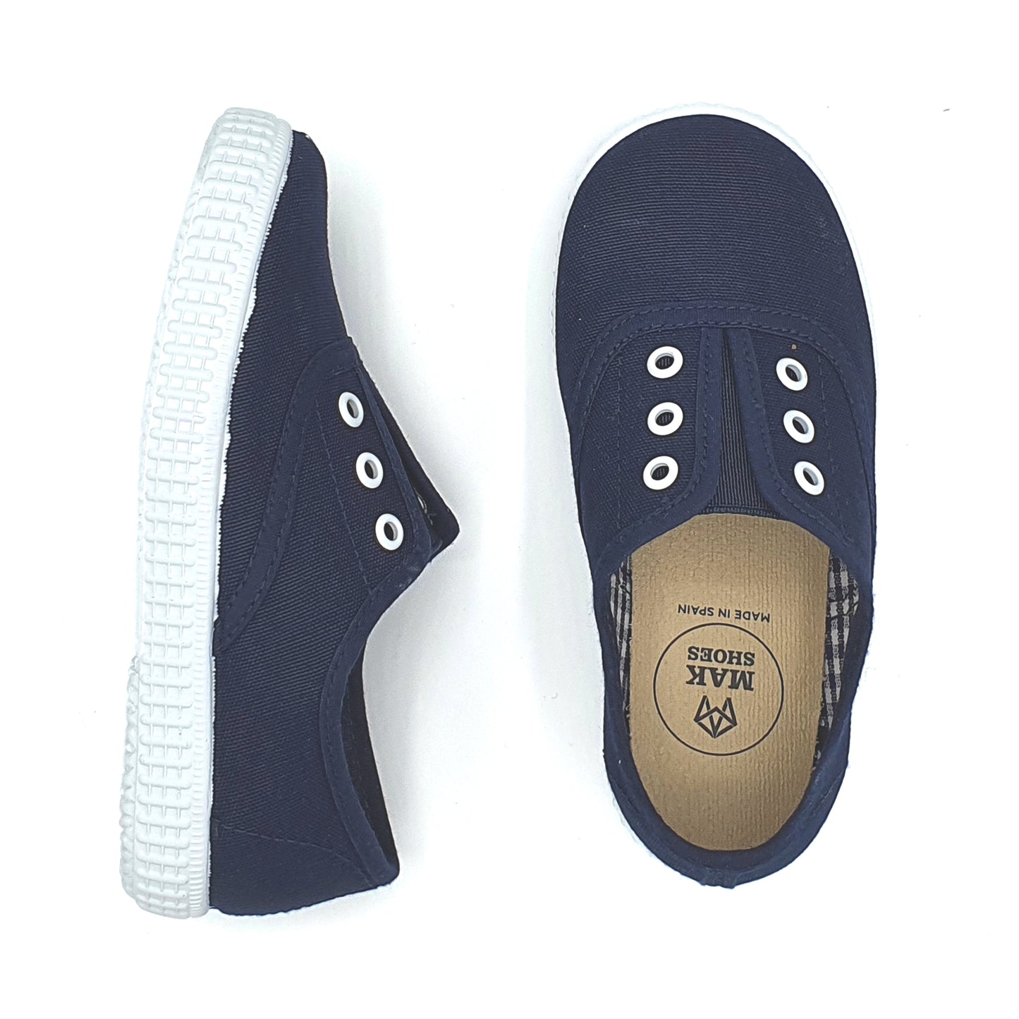 ZAPATILLA TIPO BAMBA UNISEX SIN CORDONES EN LONA EU 20-41