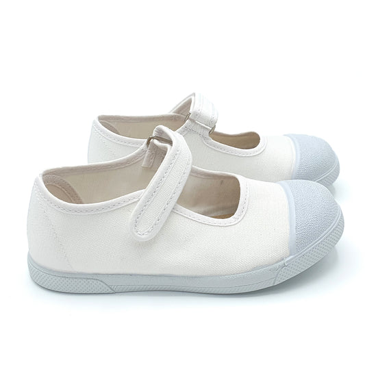 BAMBA NIÑA PUNTERA DE GOMA CIERRE TIRA ADHERENTE EU 20-34