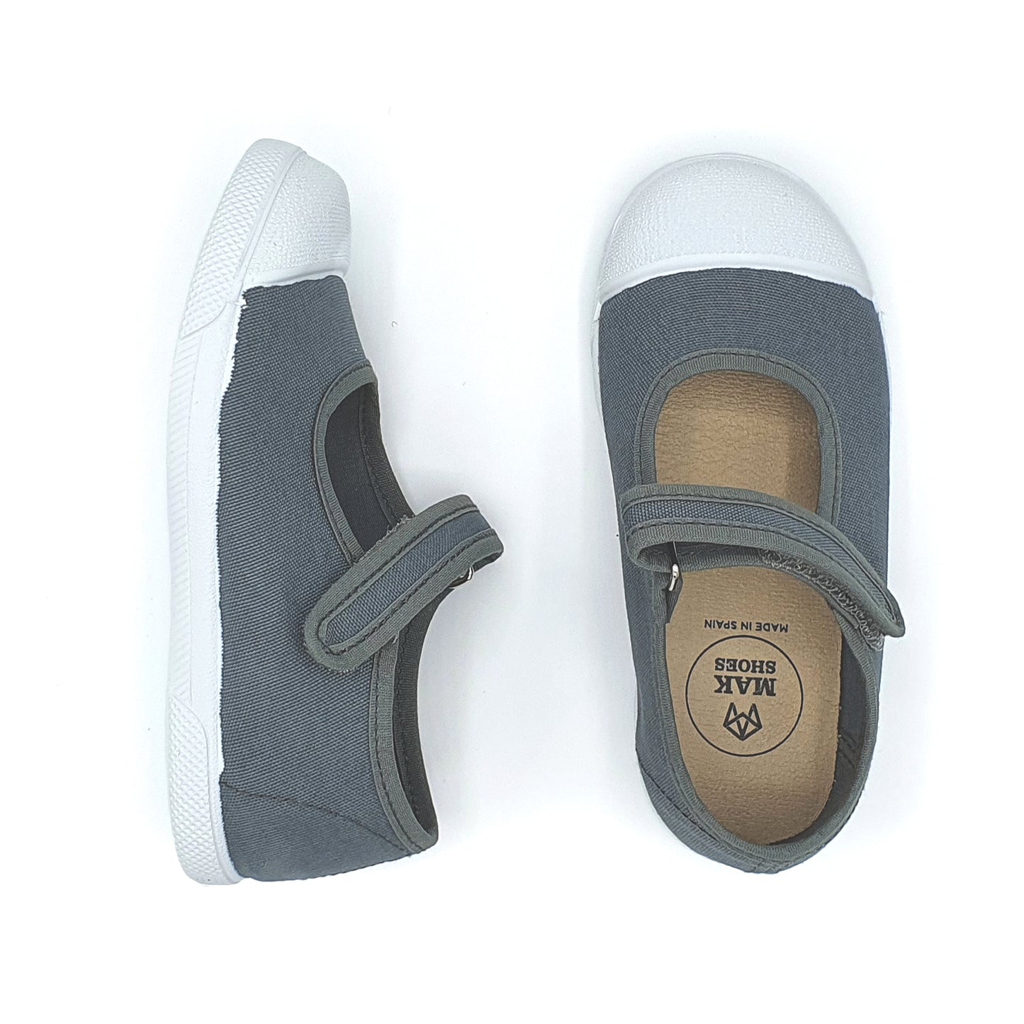 BAMBA NIÑA PUNTERA DE GOMA CIERRE TIRA ADHERENTE EU 20-34