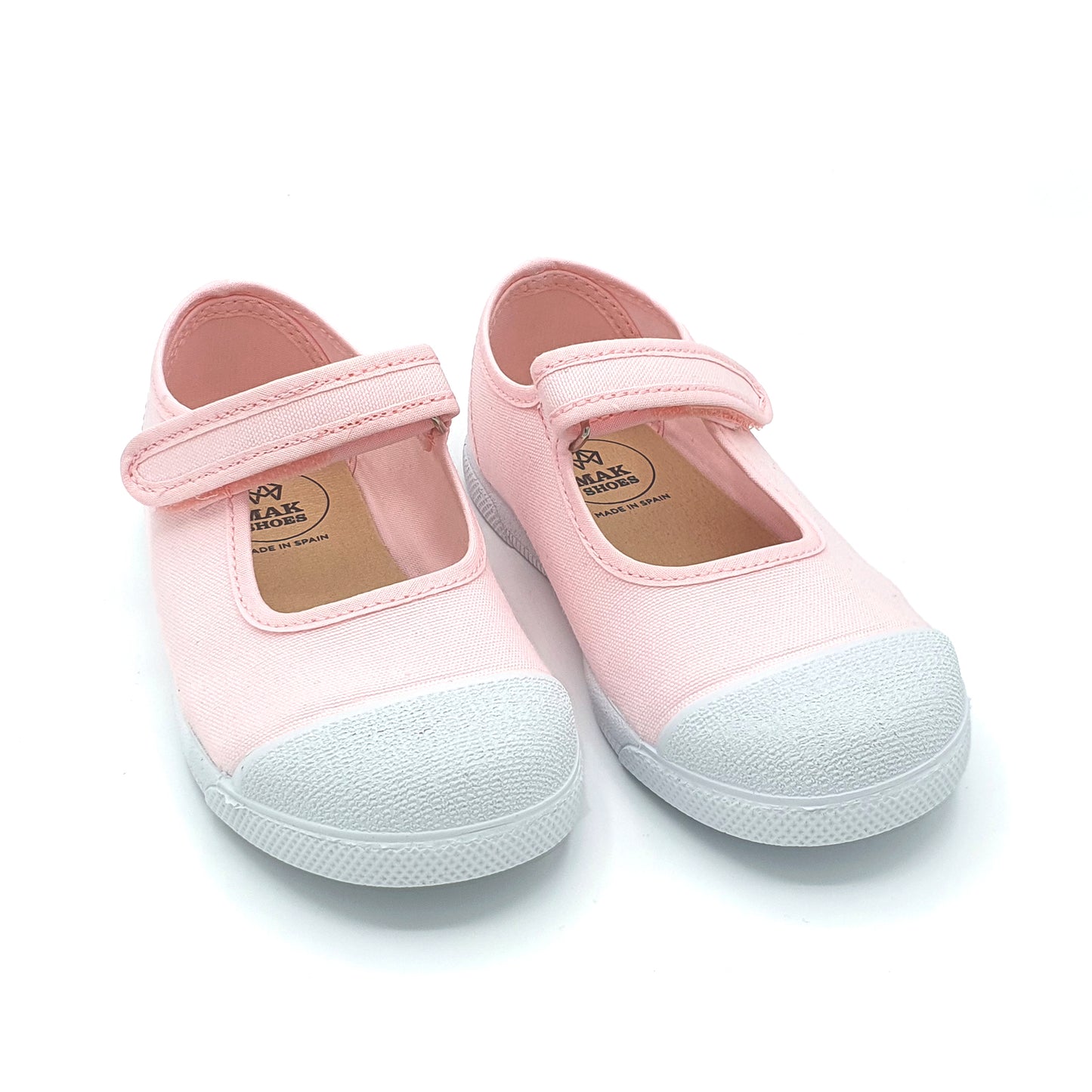 BAMBA NIÑA PUNTERA DE GOMA CIERRE TIRA ADHERENTE EU 20-34