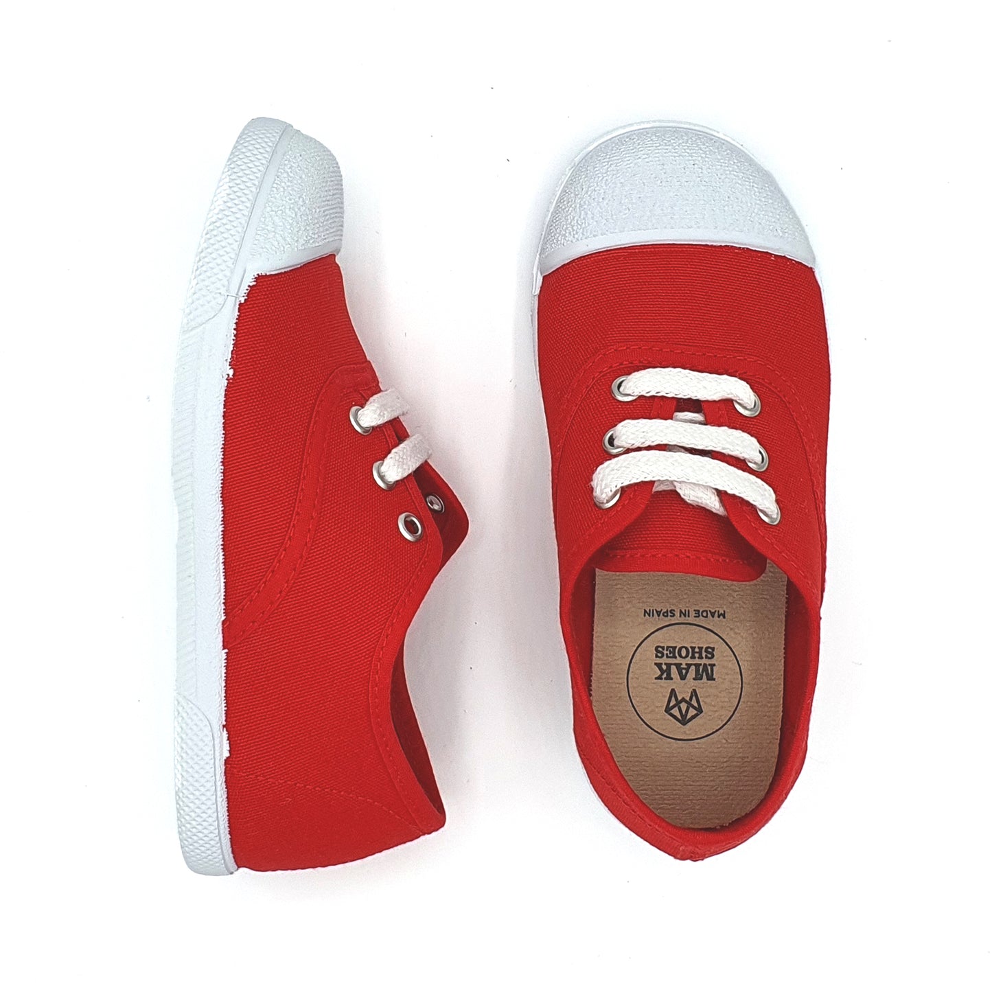 ZAPATILLA TIPO BAMBA NIÑO/NIÑA CON CORDONES PUNTERA DE GOMA EU 20-37