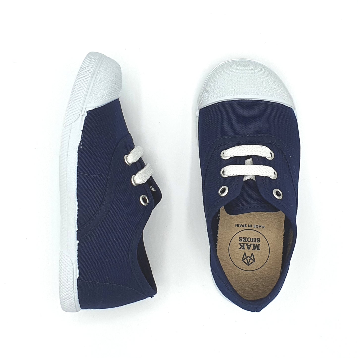 ZAPATILLA TIPO BAMBA NIÑO/NIÑA CON CORDONES PUNTERA DE GOMA EU 20-37