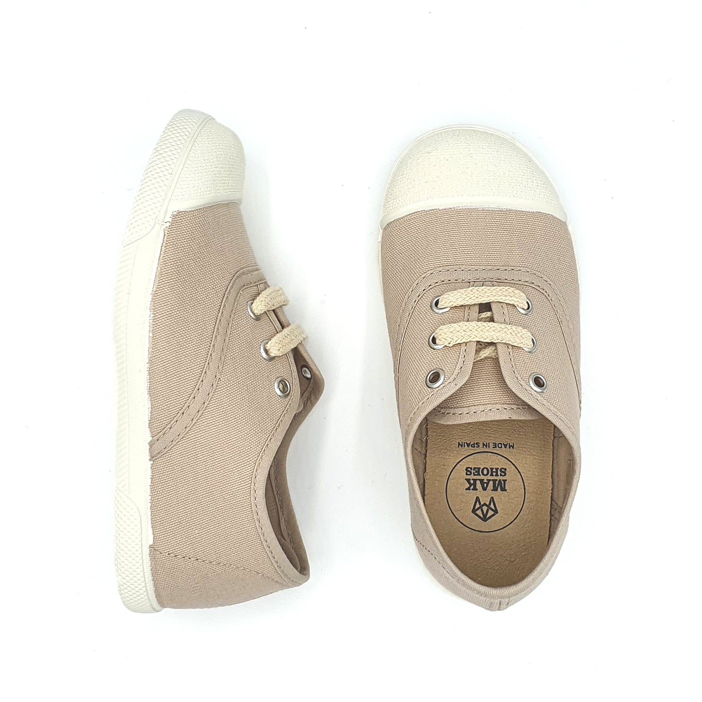 ZAPATILLA TIPO BAMBA NIÑO/NIÑA CON CORDONES PUNTERA DE GOMA EU 20-37