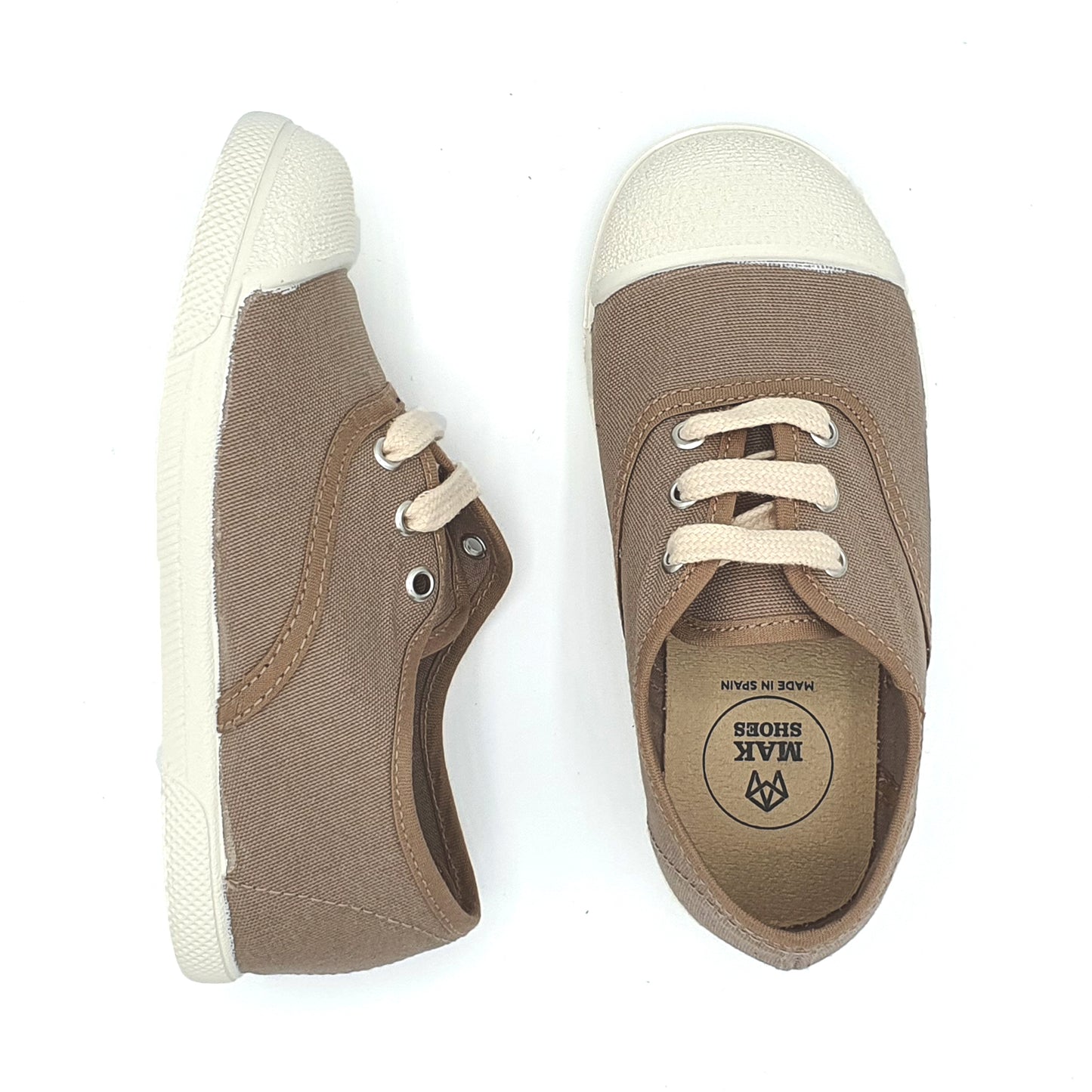 ZAPATILLA TIPO BAMBA NIÑO/NIÑA CON CORDONES PUNTERA DE GOMA EU 20-37