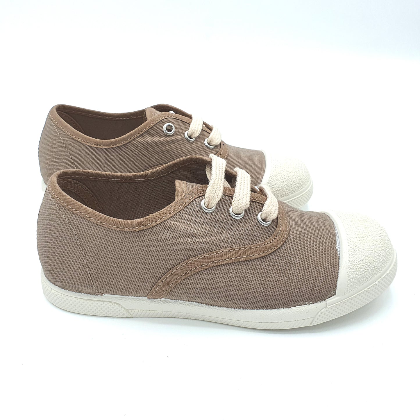 ZAPATILLA TIPO BAMBA NIÑO/NIÑA CON CORDONES PUNTERA DE GOMA EU 20-37
