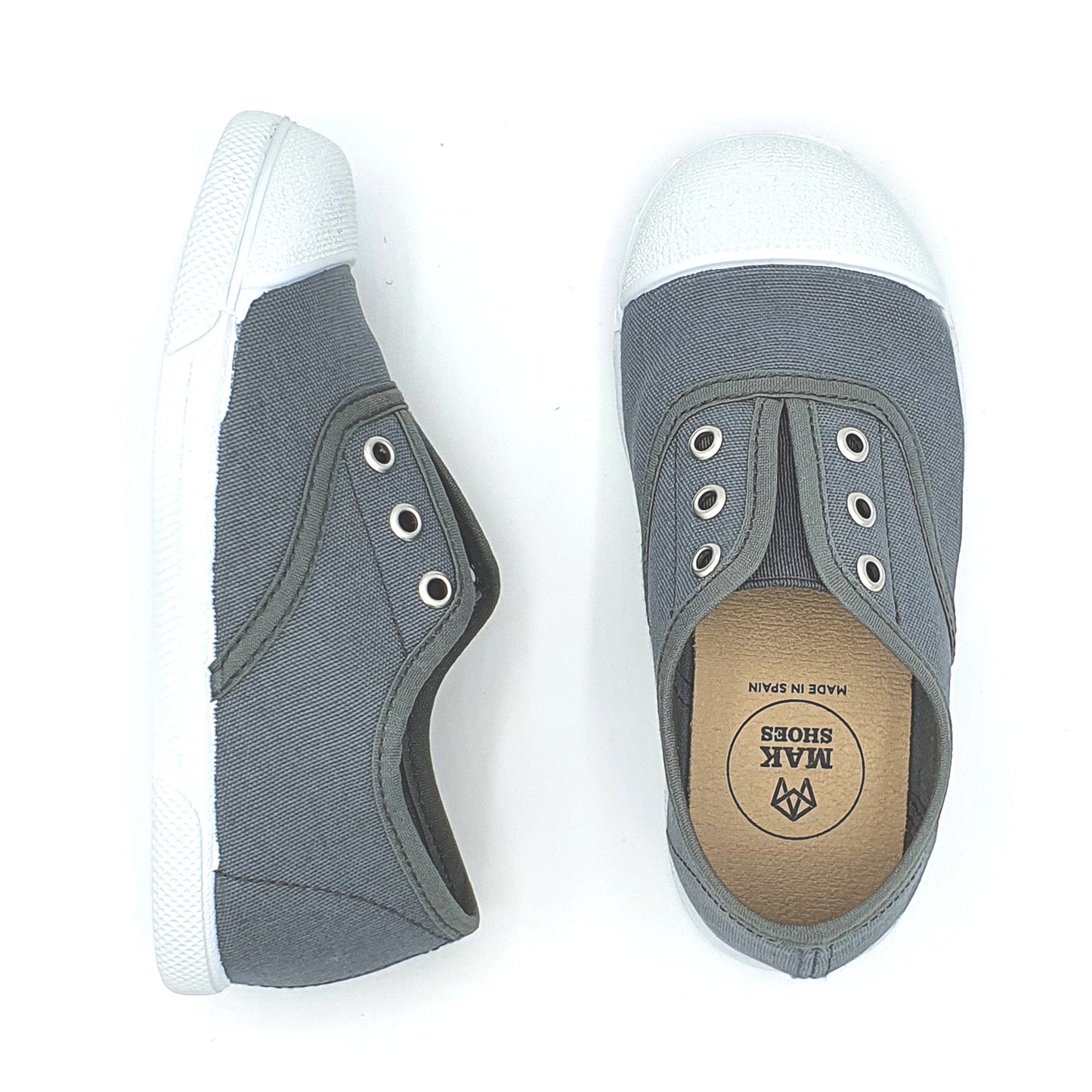 ZAPATILLA TIPO BAMBA NIÑO/NIÑA SIN CORDONES PUNTERA DE GOMA EU 20-37