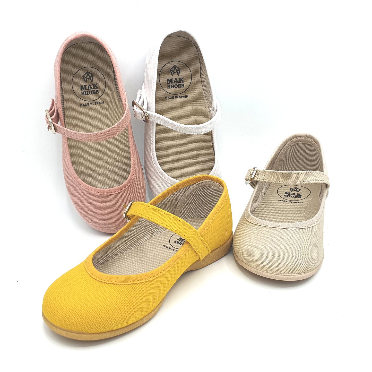 Zapato Merceditas - Mary Jane niña Ecológica Tallas EU 20-35