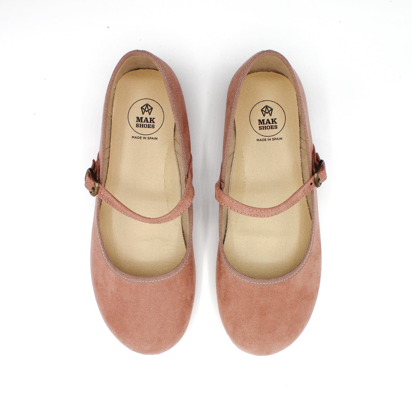 Zapato Plano Merceditas de Niña y Mujer con Cierre Hebilla  Tallas EU 24-40