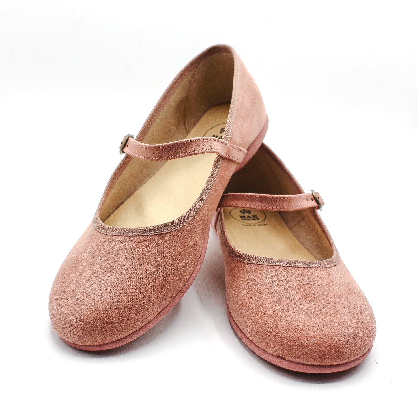 Zapato Plano Merceditas de Niña y Mujer con Cierre Hebilla  Tallas EU 24-40