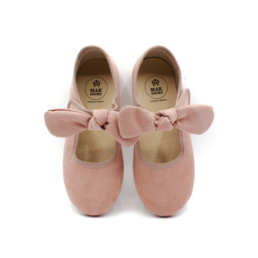 Zapatos de Niña Merceditas con Adorno de Lazo anudado Tallas EU 19-30