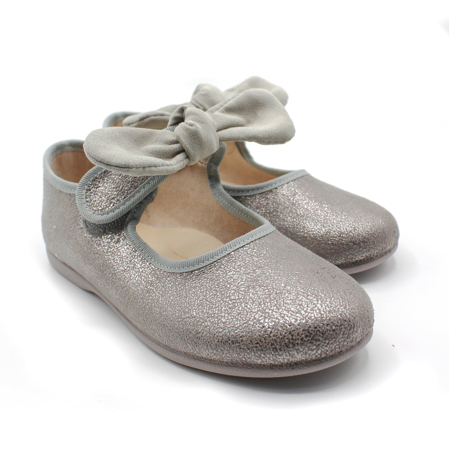 Zapato de Niña Merceditas Perla con detalle Lazo Anudado EU 19-30