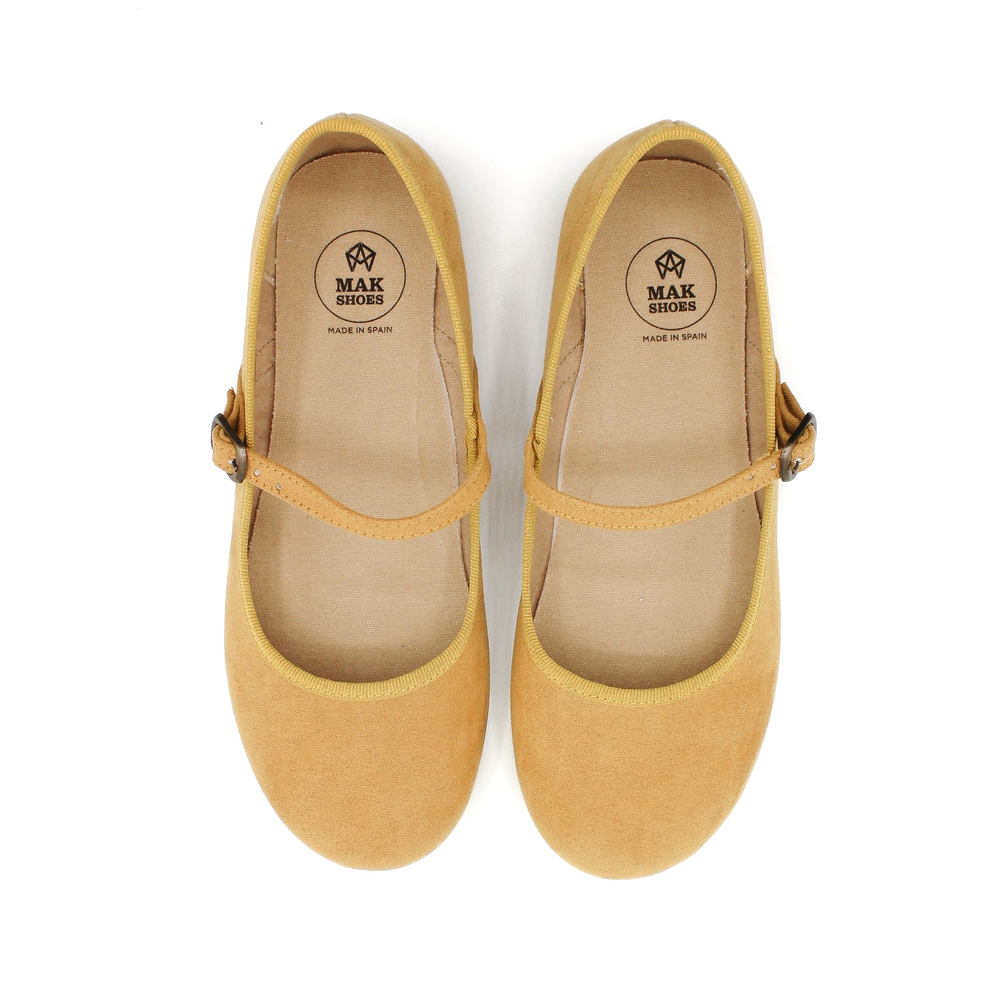 Zapato Merceditas - Mary Jane ECO - Niña y Mujer Salón con cierre hebilla textil Orgánico EU 24-41