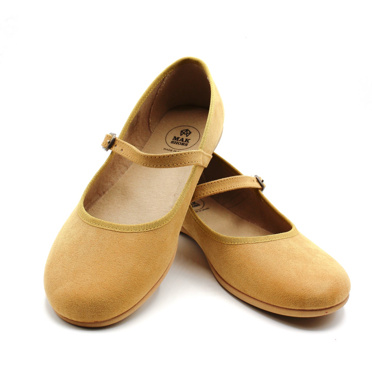 Zapato Merceditas - Mary Jane ECO - Niña y Mujer Salón con cierre hebilla textil Orgánico EU 24-41