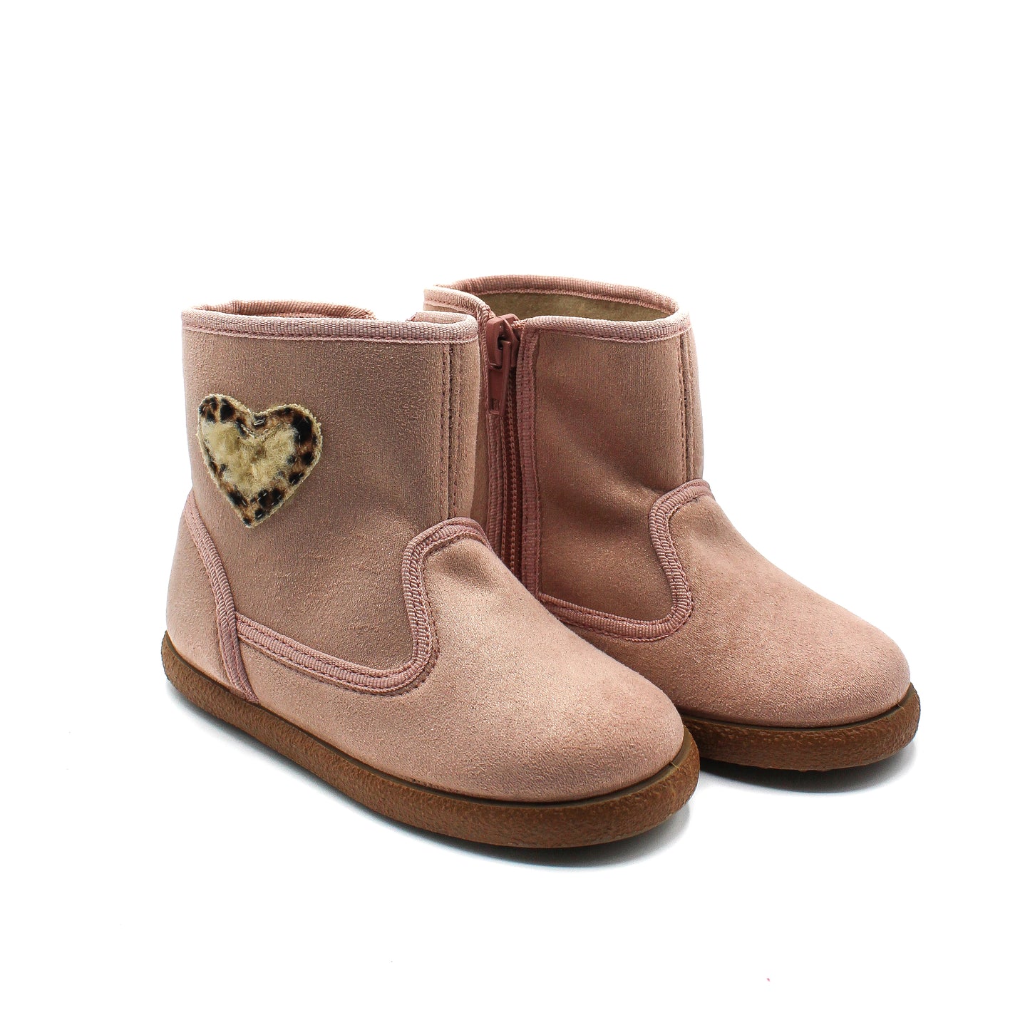 Botas de Niña con cremallera lateral adorno Corazon EU 24-34