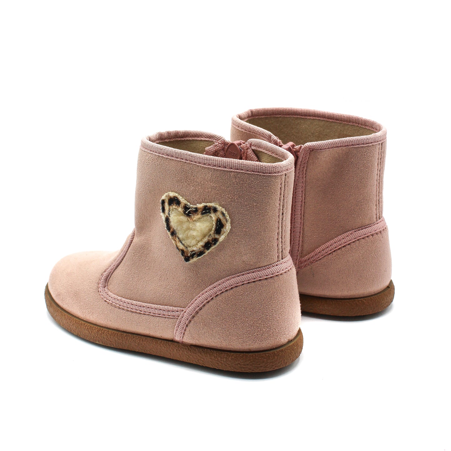 Botas de Niña con cremallera lateral adorno Corazon EU 24-34