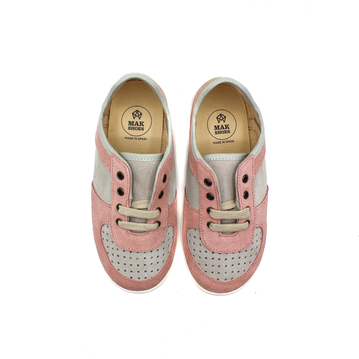 Zapatillas Deportivas con Cordones Unisex en Piel EU 30-38