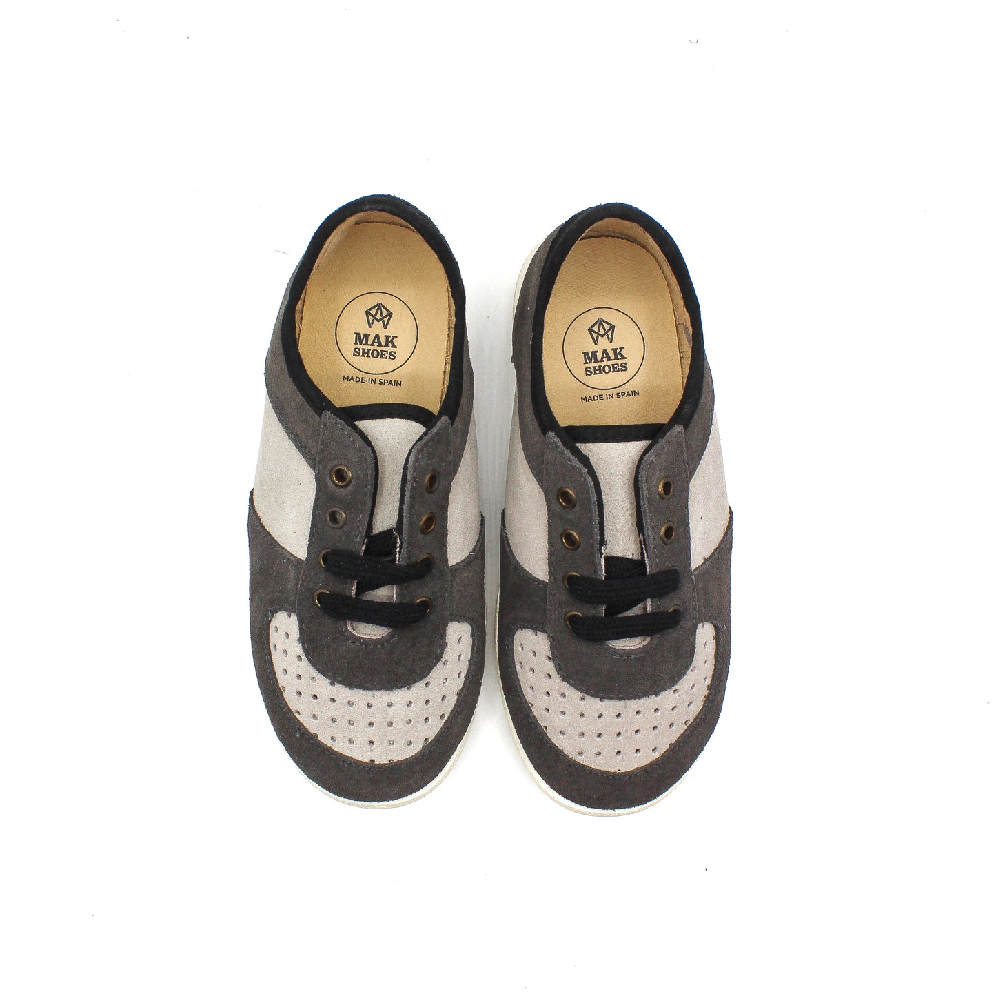 Zapatillas Deportivas con Cordones Unisex en Piel EU 30-38