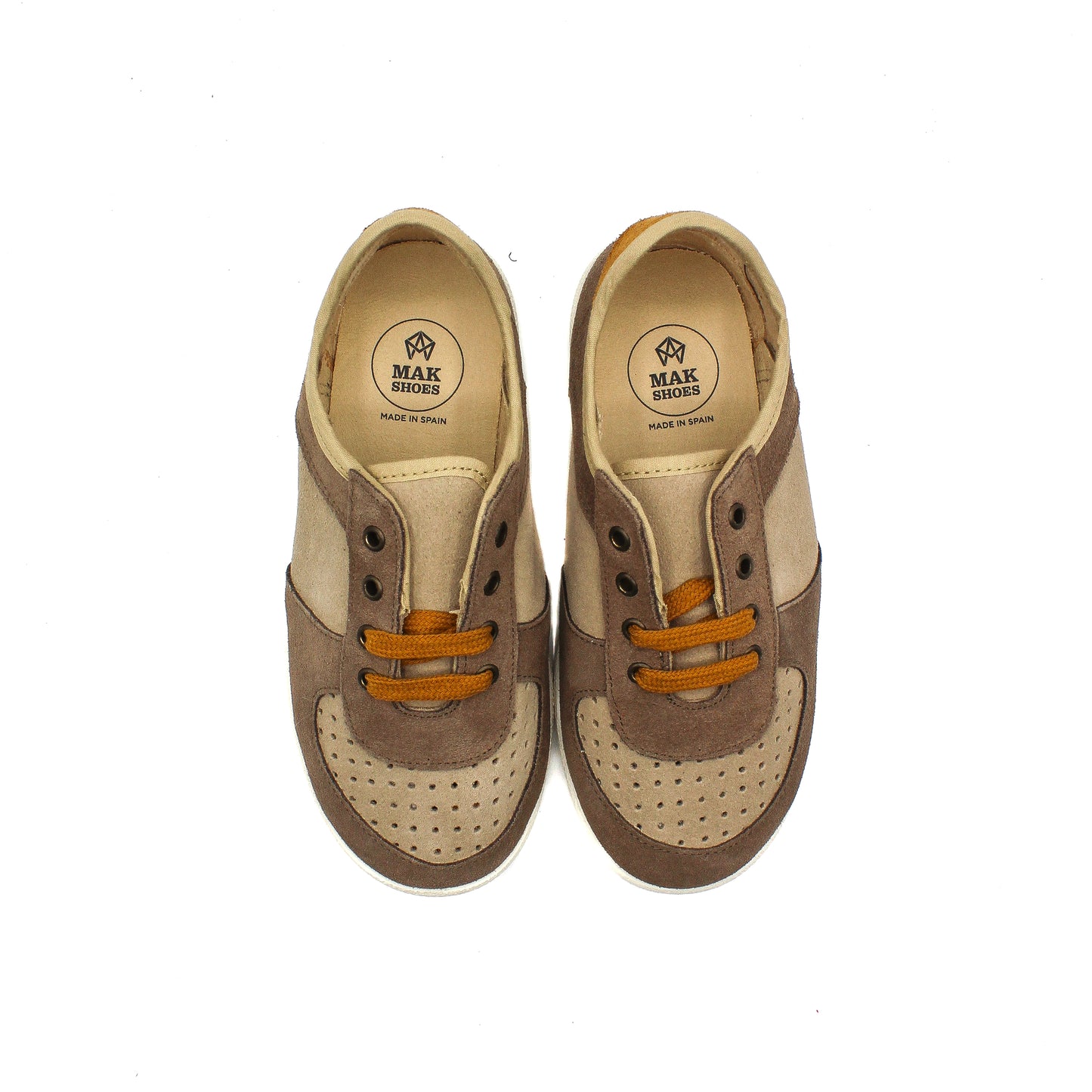 Zapatillas Deportivas con Cordones Unisex en Piel EU 30-38