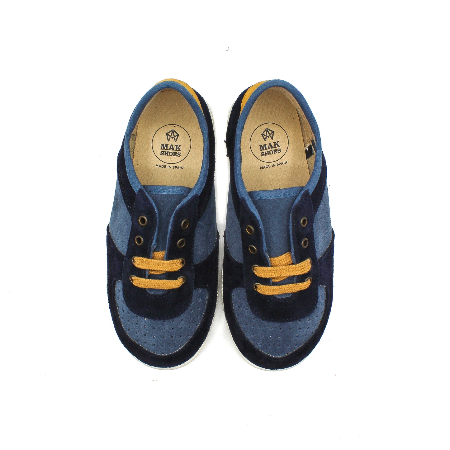Zapatillas Deportivas con Cordones Unisex en Piel EU 30-38
