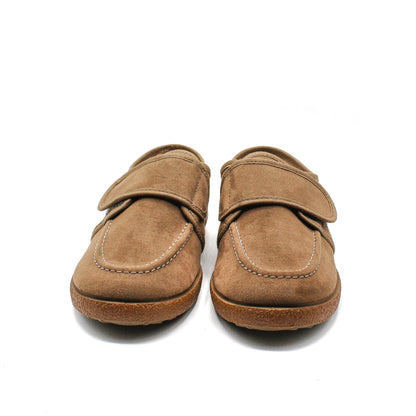 Zapatos Niños tipo Mocasín en cuero ante cierre Velcro Tallas EU 30-38