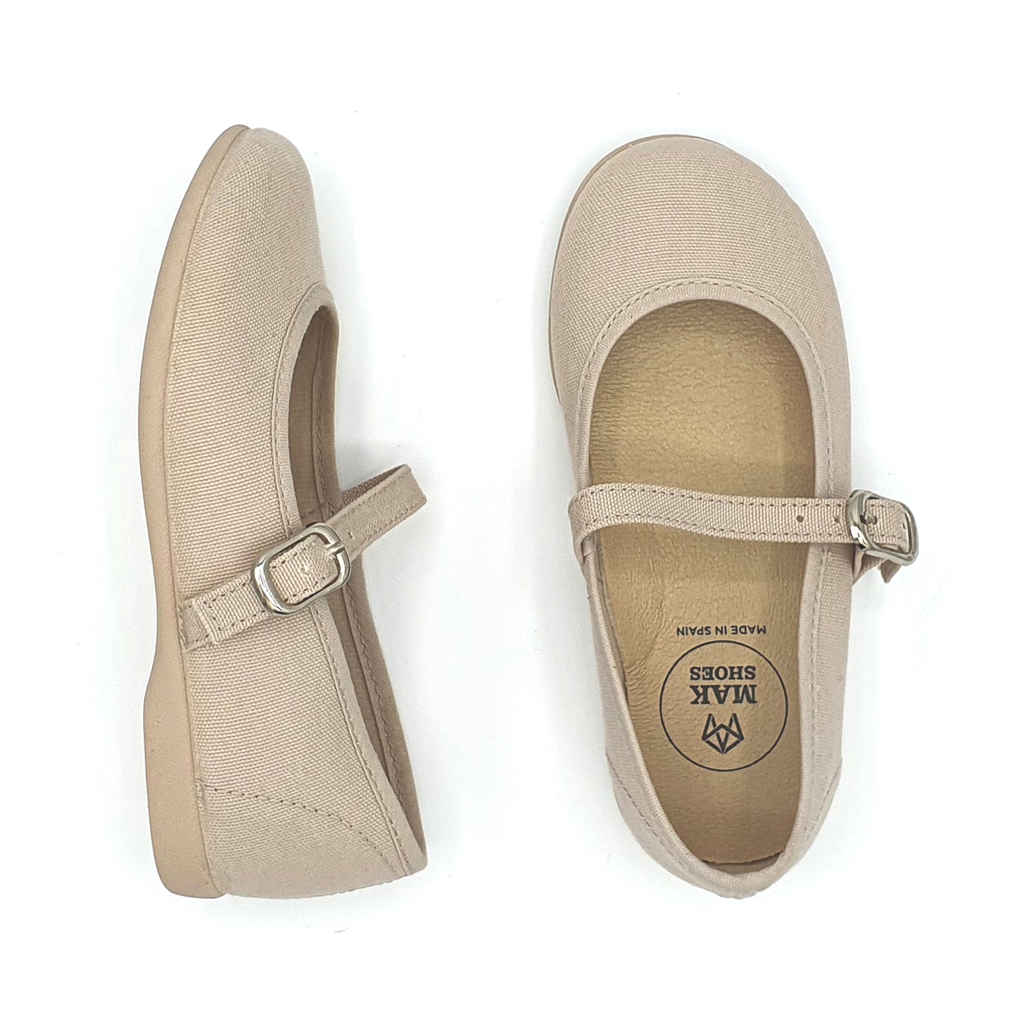 Zapato Balerina - Mary Jane de Niña Cierre Tira en El Empeine Tallas EU 20-35
